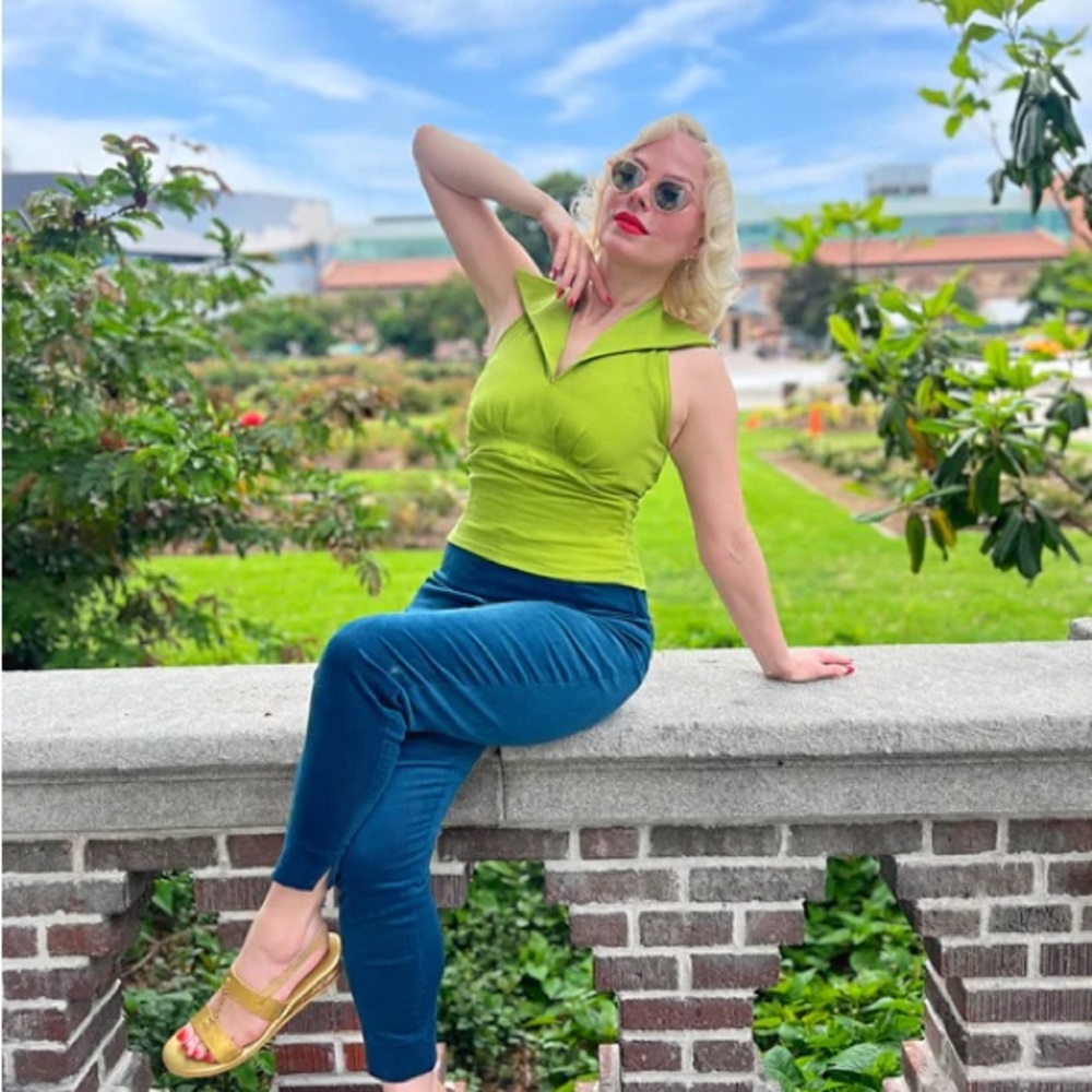 Vibrant Green Women's Tank Top